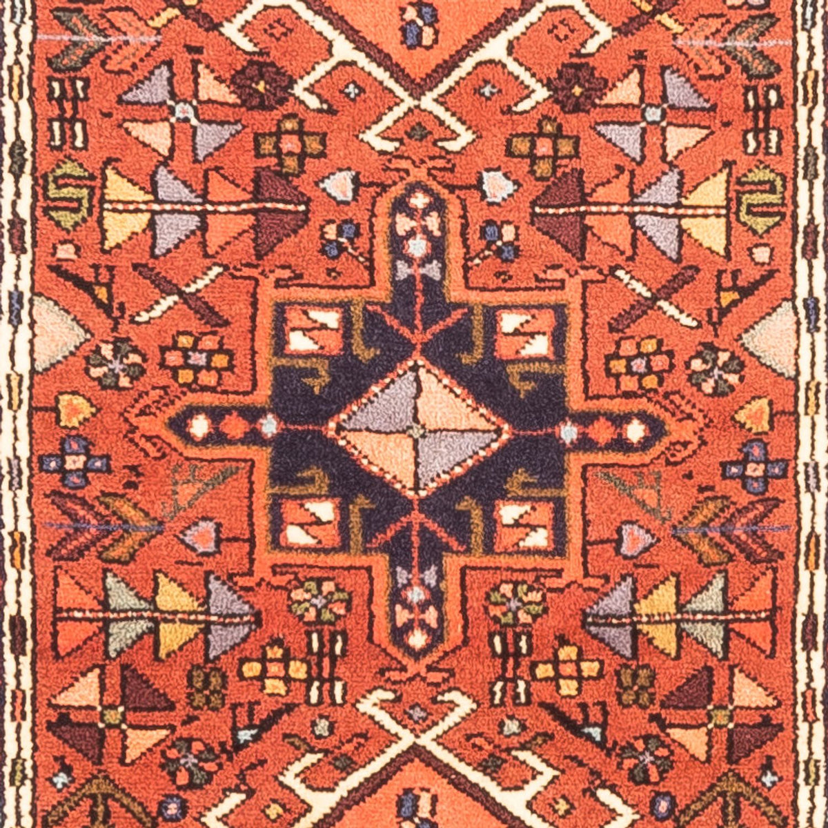 Alfombra de pasillo Alfombra persa - Nómada - 314 x 70 cm - rojo