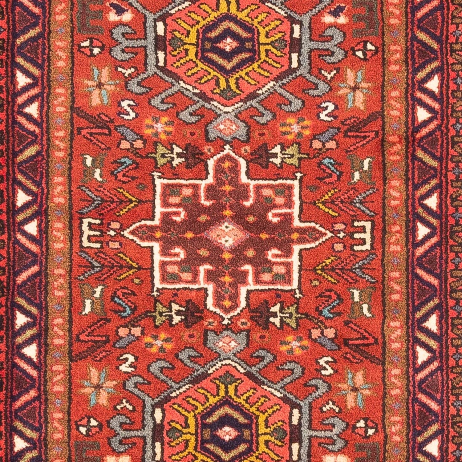 Alfombra de pasillo Alfombra persa - Nómada - 290 x 73 cm - rojo