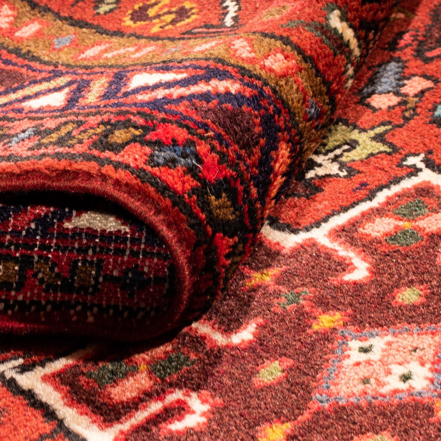 Alfombra de pasillo Alfombra persa - Nómada - 290 x 73 cm - rojo