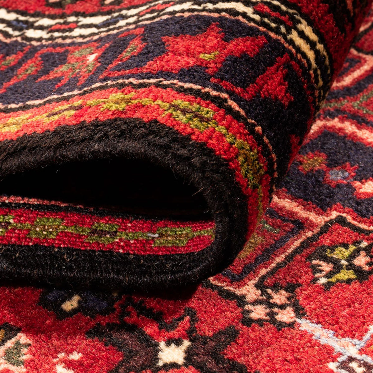 Alfombra de pasillo Alfombra persa - Nómada - 294 x 62 cm - rojo