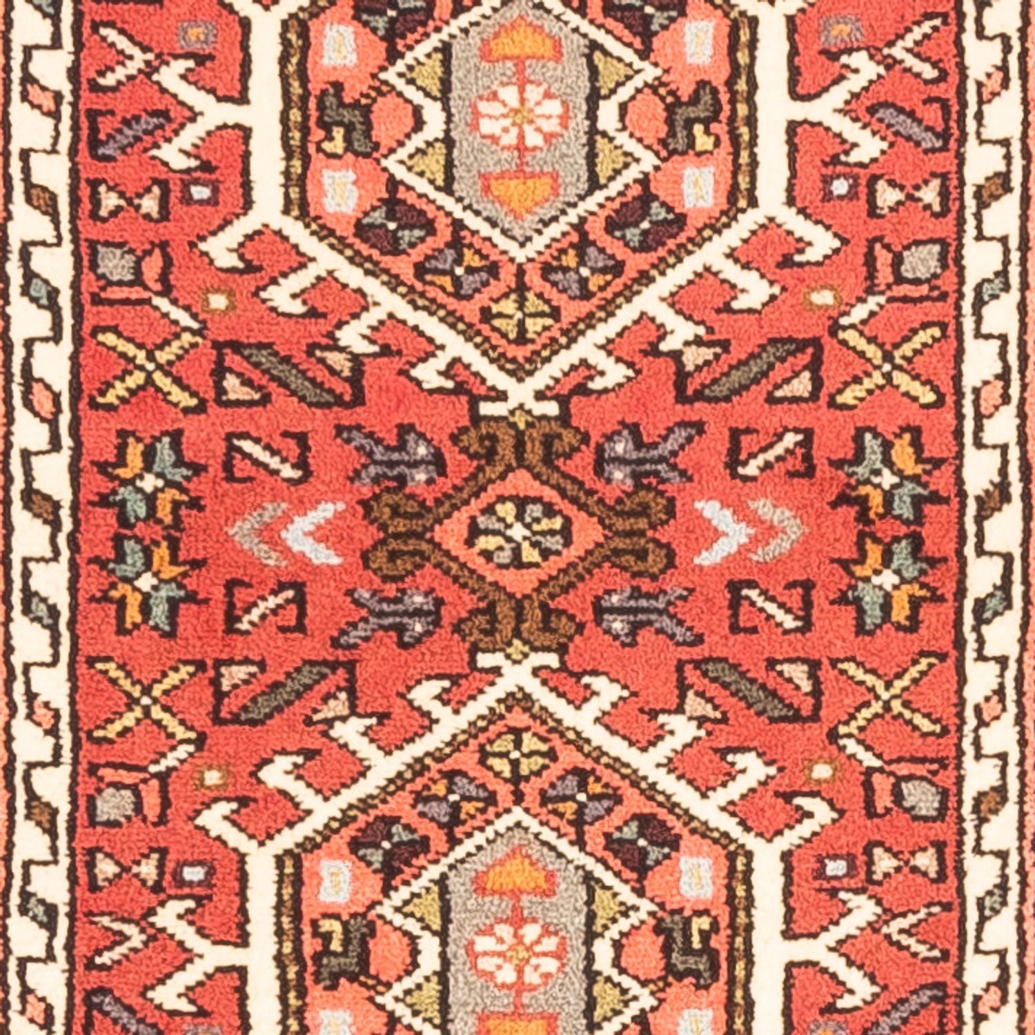 Alfombra de pasillo Alfombra persa - Nómada - 285 x 67 cm - rojo