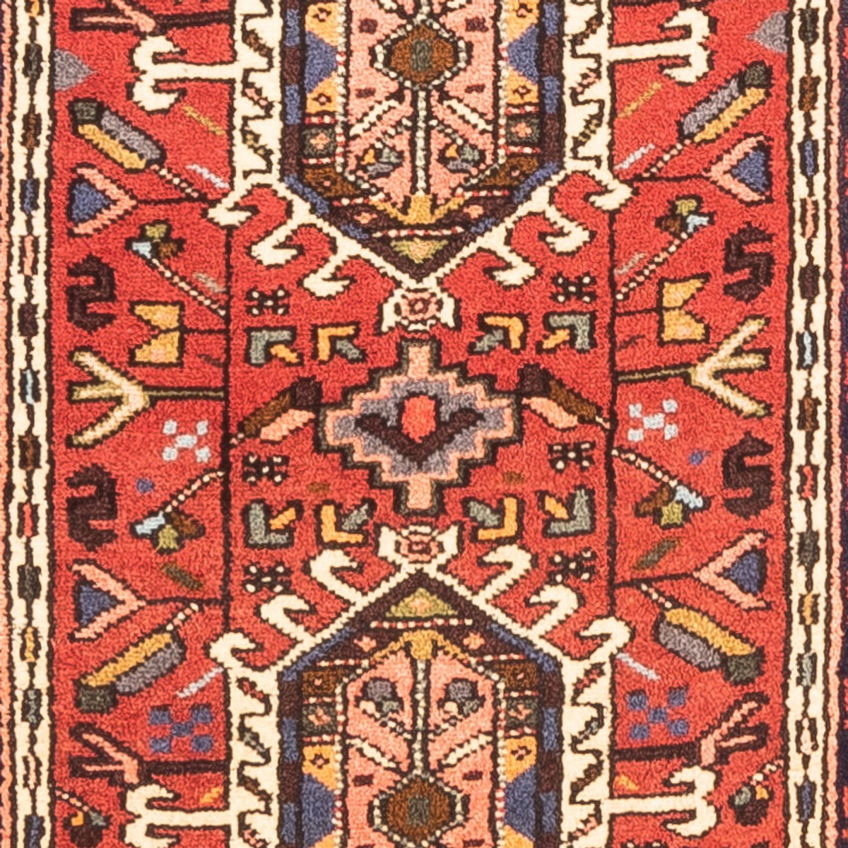 Alfombra de pasillo Alfombra persa - Nómada - 307 x 67 cm - rojo