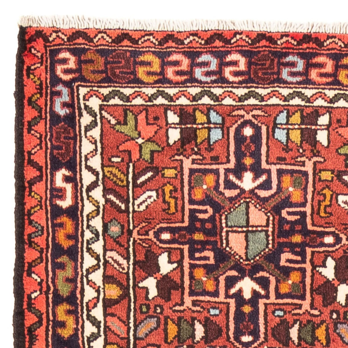 Alfombra de pasillo Alfombra persa - Nómada - 302 x 70 cm - rojo