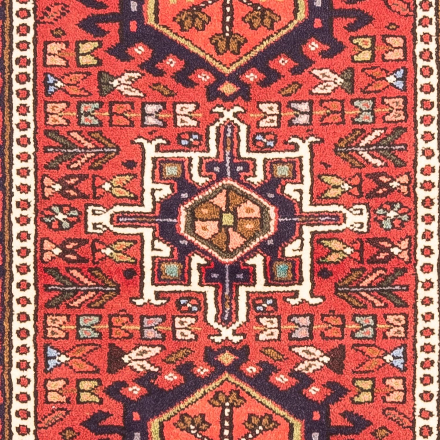 Alfombra de pasillo Alfombra persa - Nómada - 286 x 70 cm - rojo