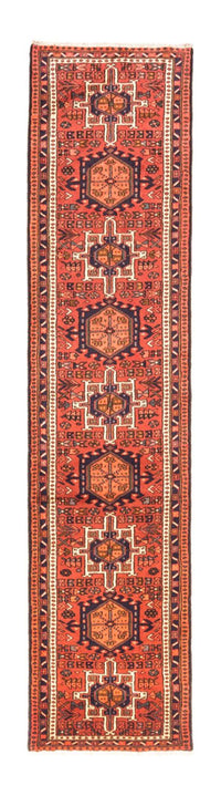Alfombra de pasillo Alfombra persa - Nómada - 313 x 73 cm - rojo