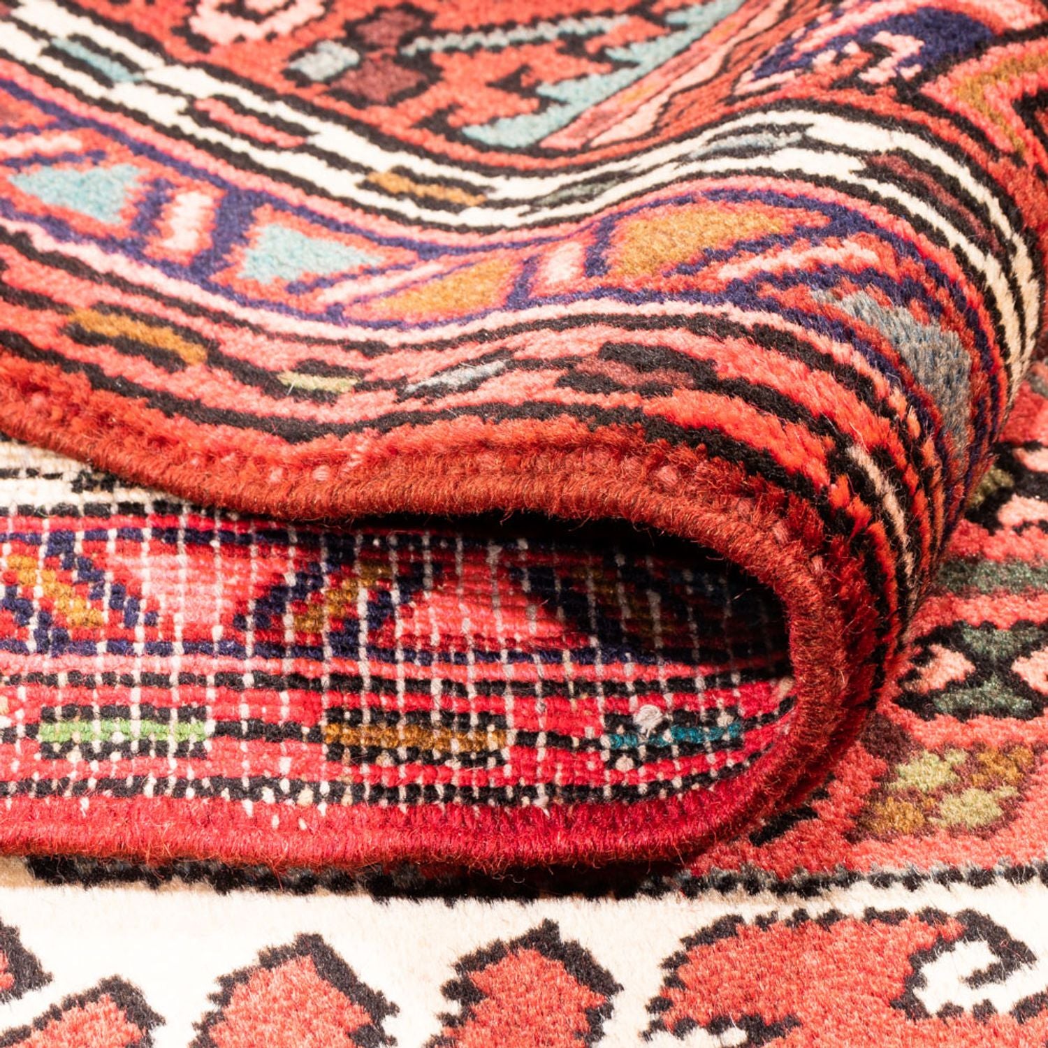 Alfombra de pasillo Alfombra persa - Nómada - 284 x 70 cm - rojo