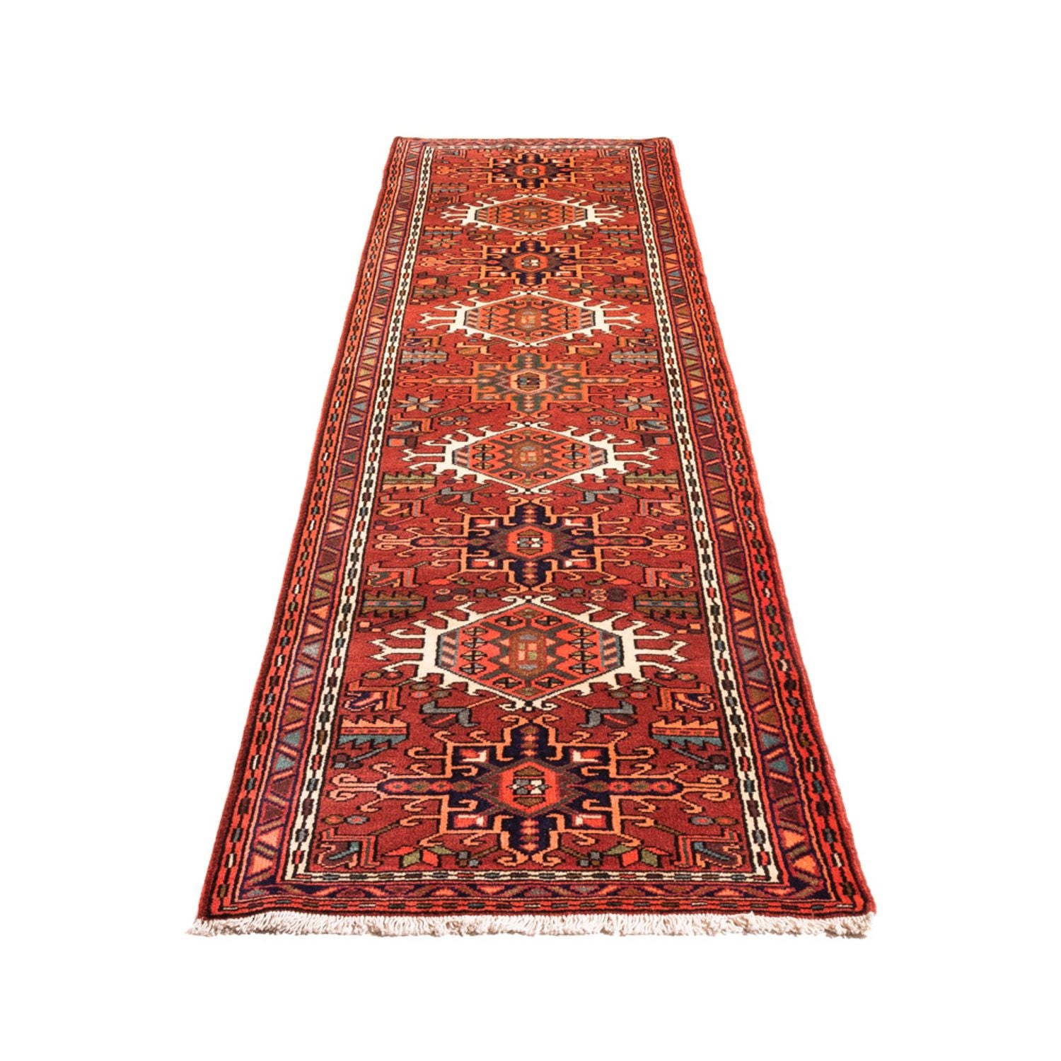 Alfombra de pasillo Alfombra persa - Nómada - 284 x 70 cm - rojo