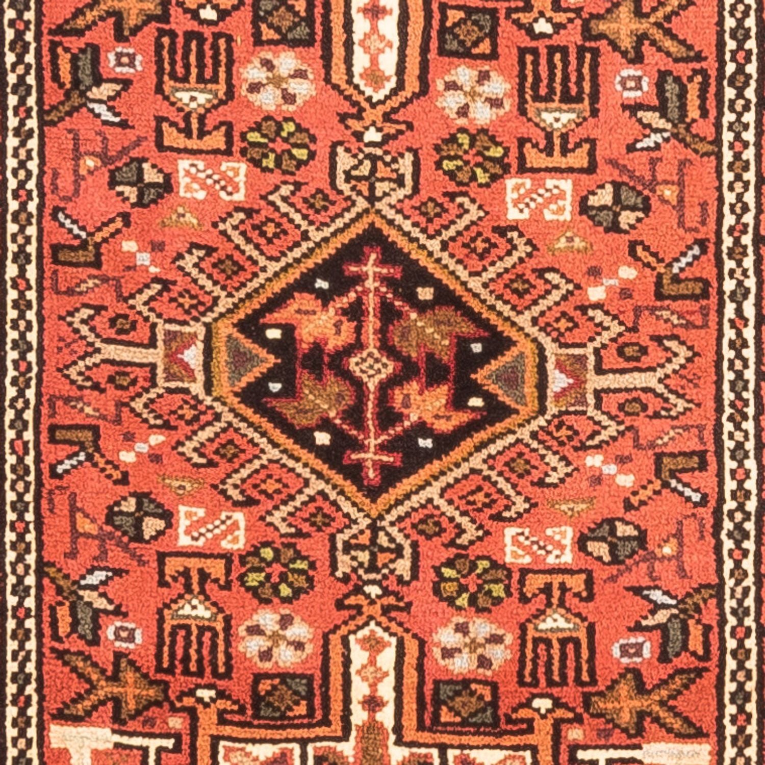Alfombra de pasillo Alfombra persa - Nómada - 294 x 66 cm - rojo