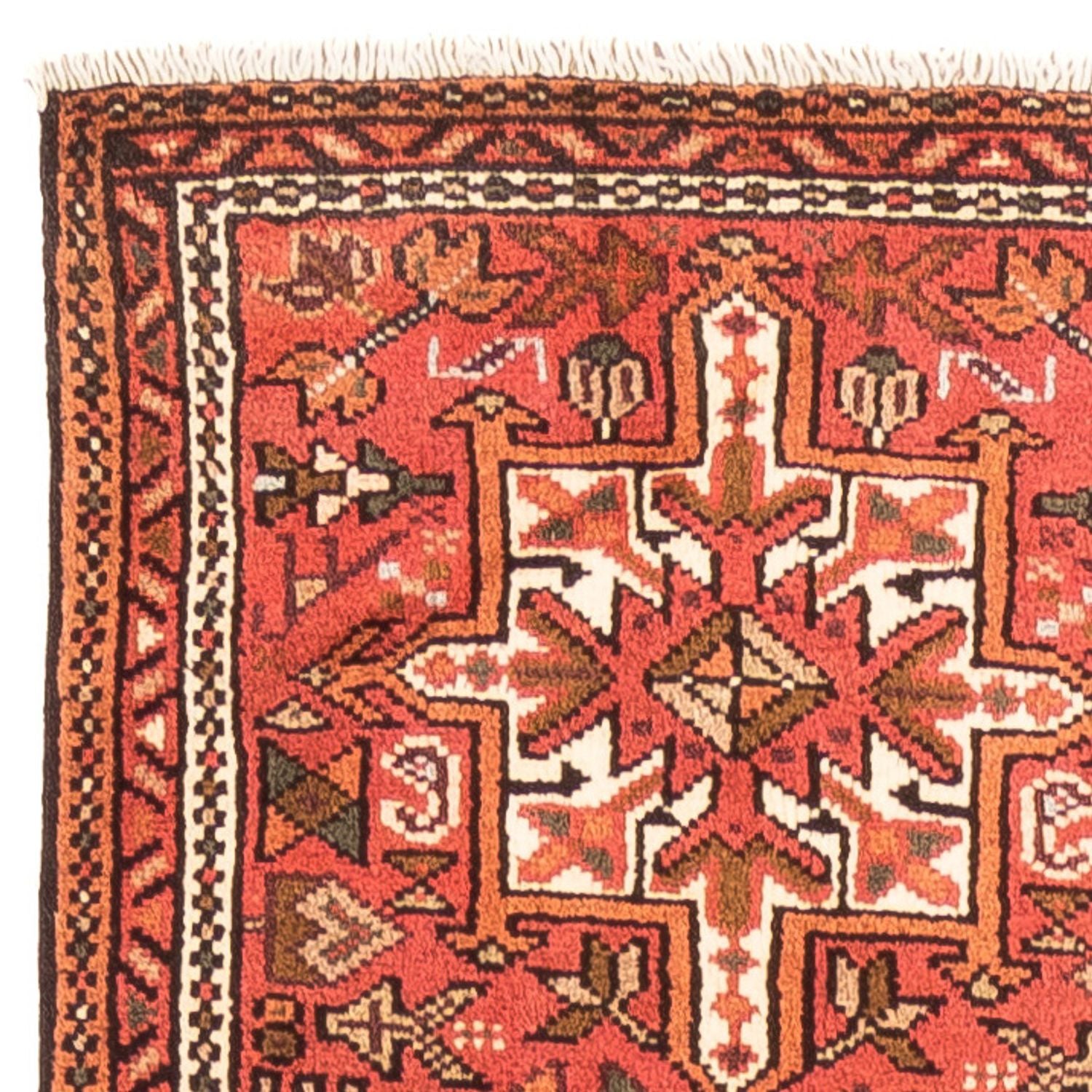 Alfombra de pasillo Alfombra persa - Nómada - 294 x 66 cm - rojo