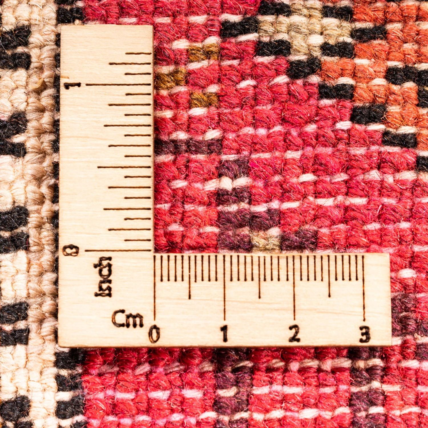 Alfombra de pasillo Alfombra persa - Nómada - 294 x 66 cm - rojo
