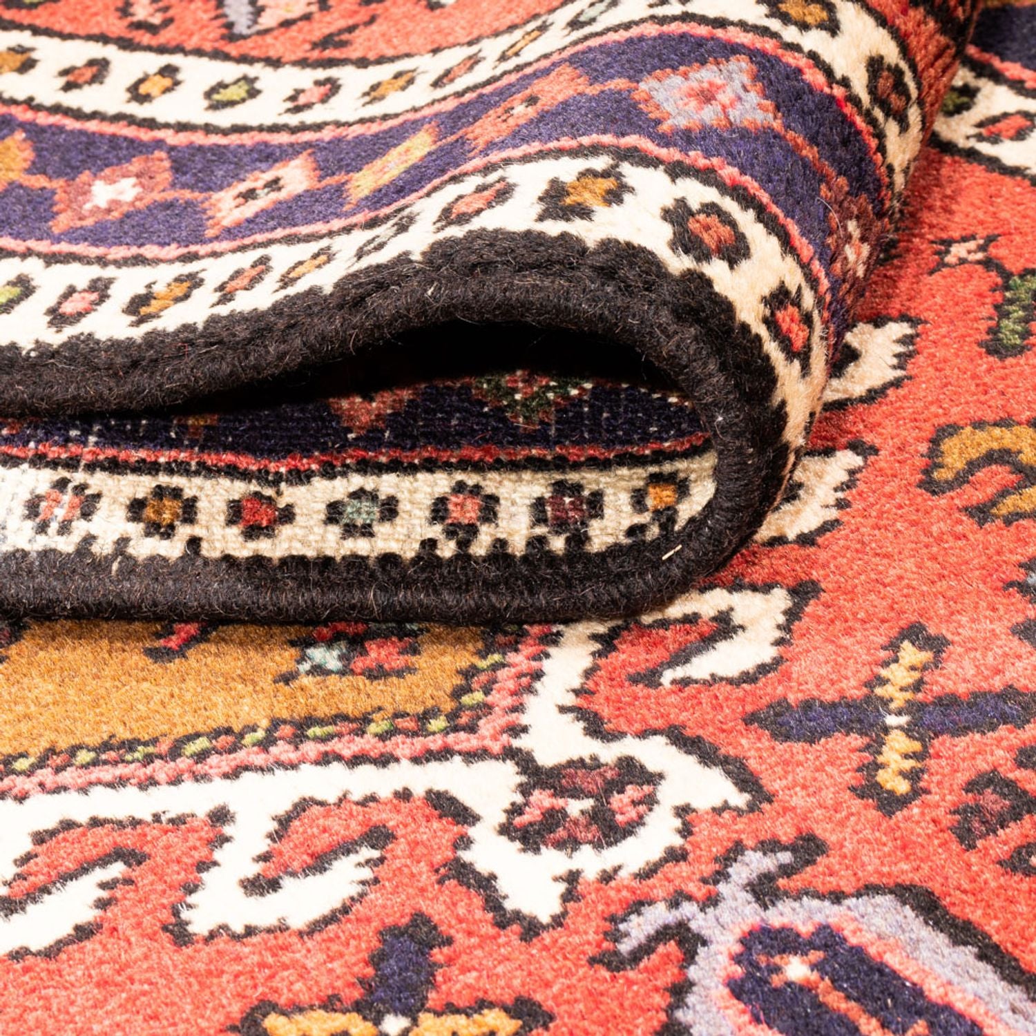 Alfombra de pasillo Alfombra persa - Nómada - 285 x 64 cm - rojo