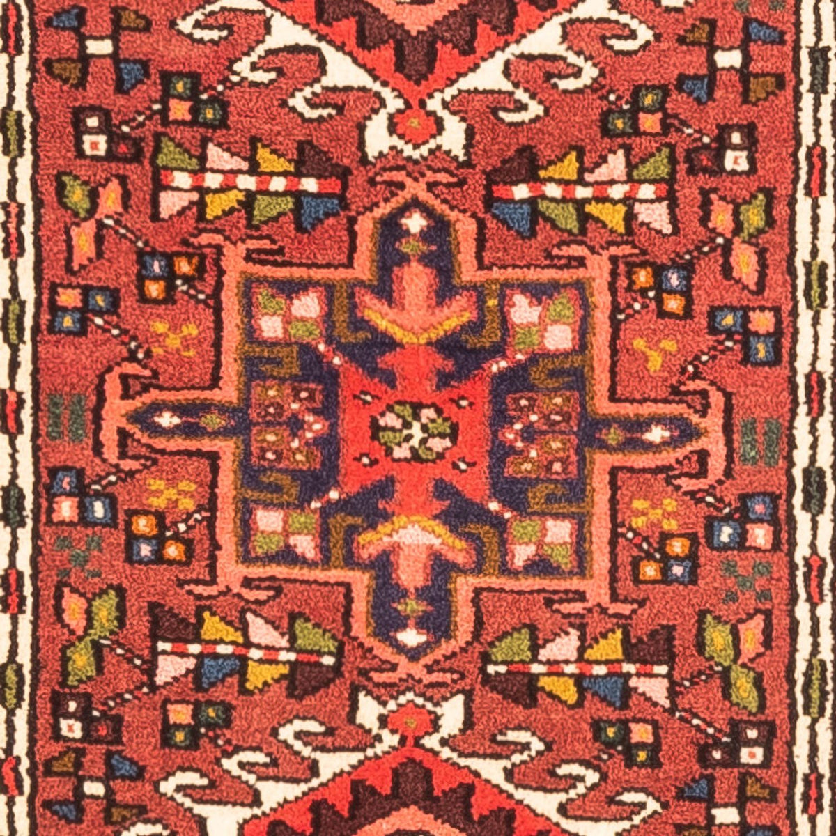 Alfombra de pasillo Alfombra persa - Nómada - 295 x 72 cm - rojo