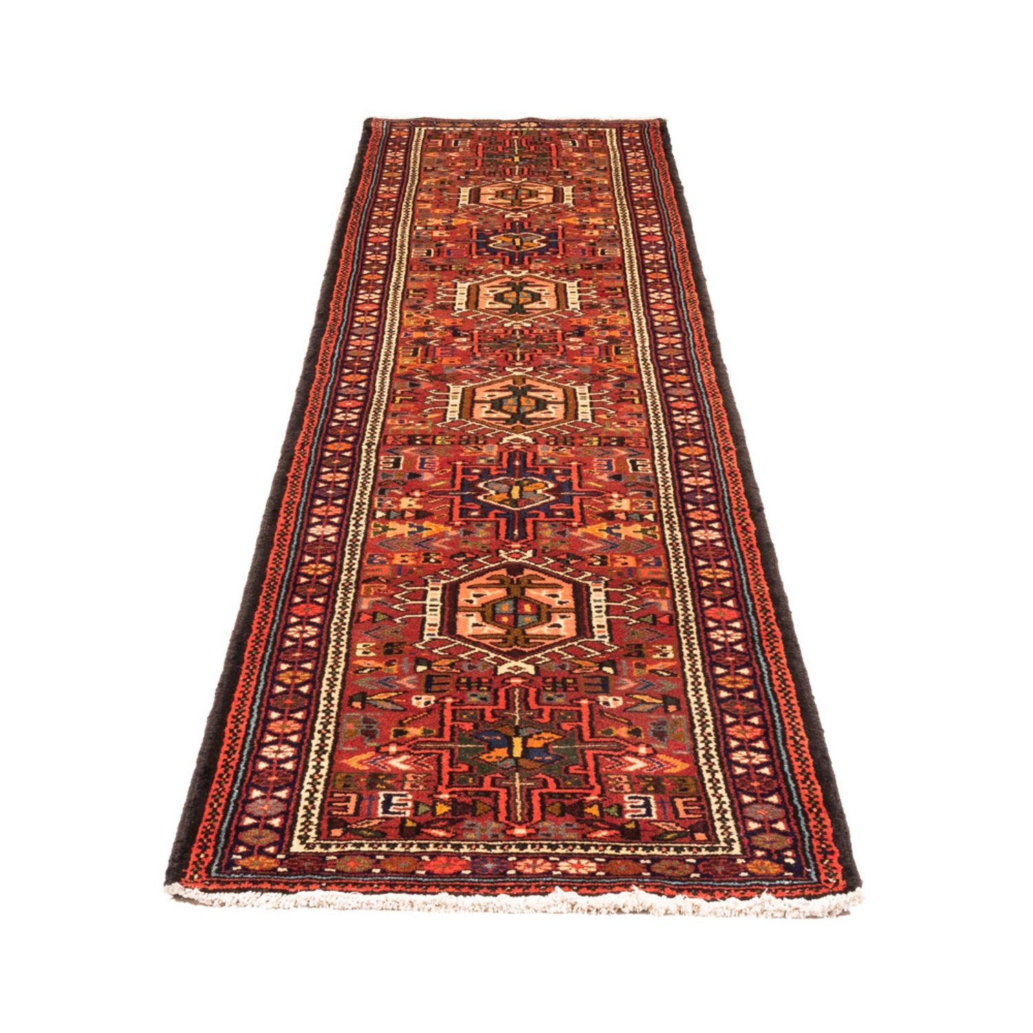 Alfombra de pasillo Alfombra persa - Nómada - 277 x 70 cm - rojo