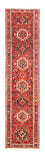 Alfombra de pasillo Alfombra persa - Nómada - 284 x 69 cm - rojo