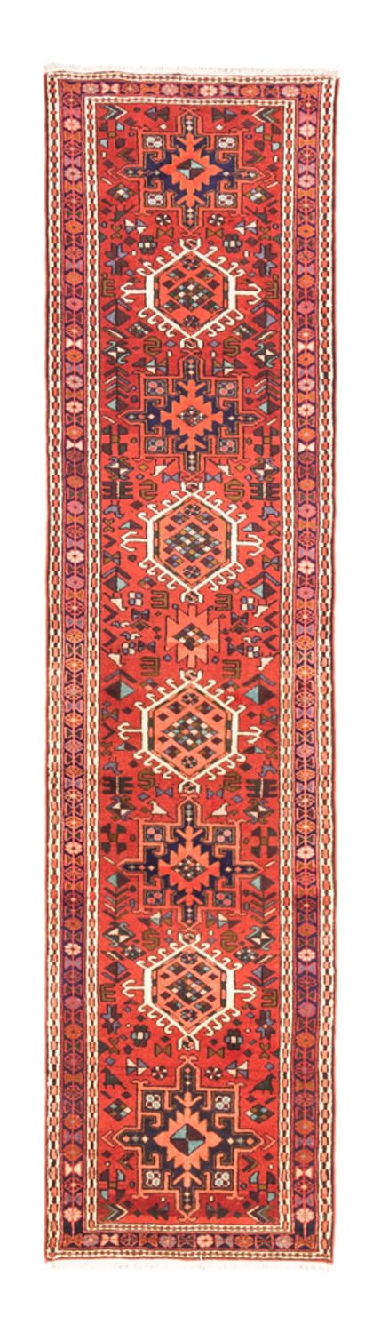 Alfombra de pasillo Alfombra persa - Nómada - 284 x 69 cm - rojo