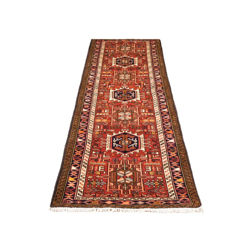 Alfombra de pasillo Alfombra persa - Nómada - 282 x 70 cm - rojo