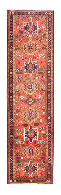 Alfombra de pasillo Alfombra persa - Nómada - 294 x 87 cm - rojo