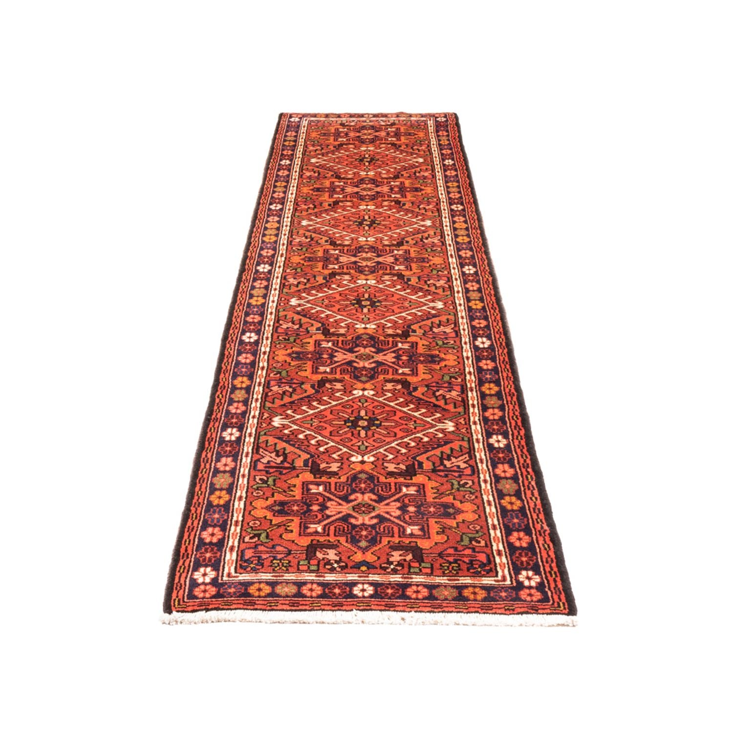 Alfombra de pasillo Alfombra persa - Nómada - 294 x 70 cm - rojo