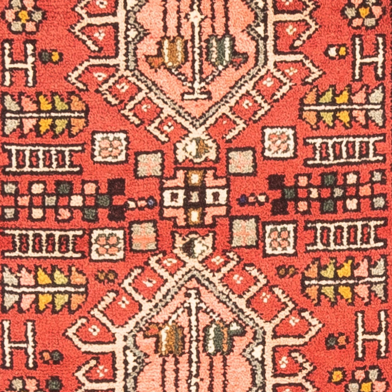 Alfombra de pasillo Alfombra persa - Nómada - 275 x 62 cm - rojo