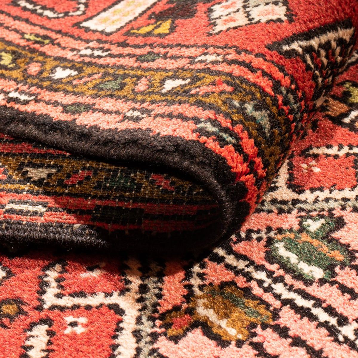 Alfombra de pasillo Alfombra persa - Nómada - 275 x 62 cm - rojo