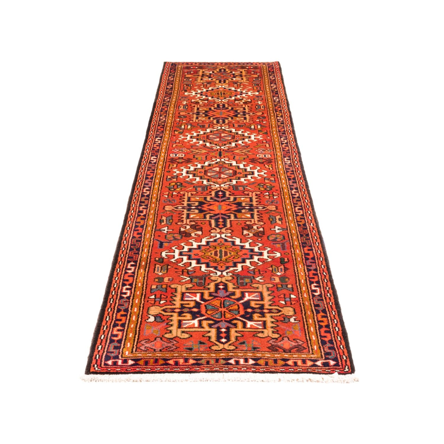 Alfombra de pasillo Alfombra persa - Nómada - 290 x 77 cm - rojo