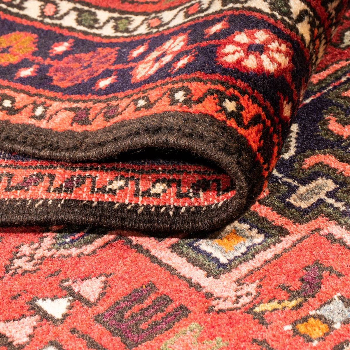 Alfombra de pasillo Alfombra persa - Nómada - 284 x 72 cm - rojo