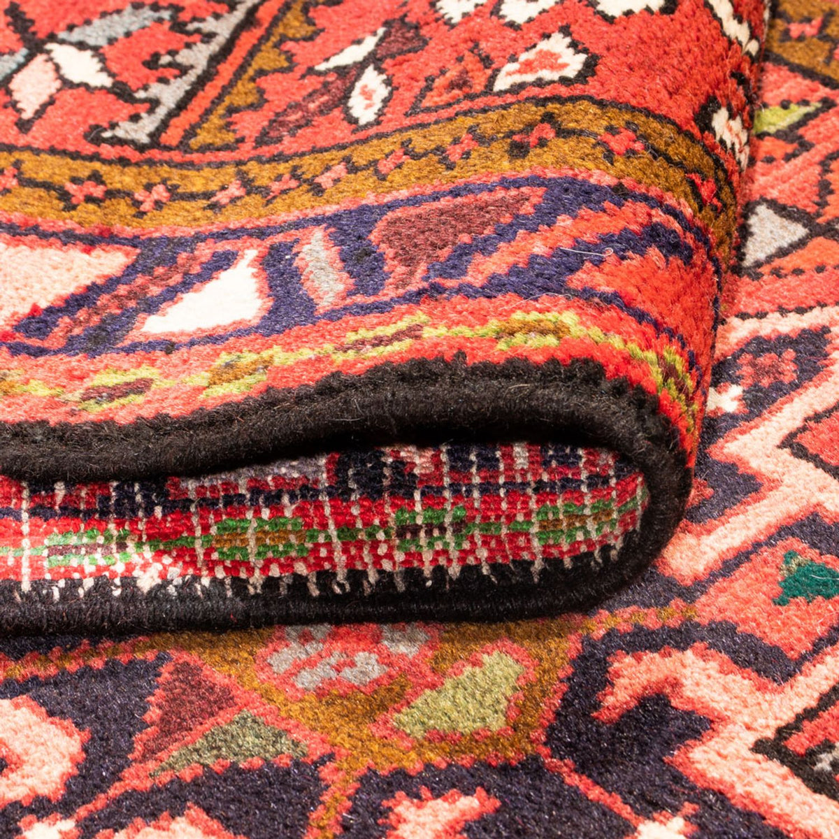 Alfombra de pasillo Alfombra persa - Nómada - 306 x 69 cm - rojo