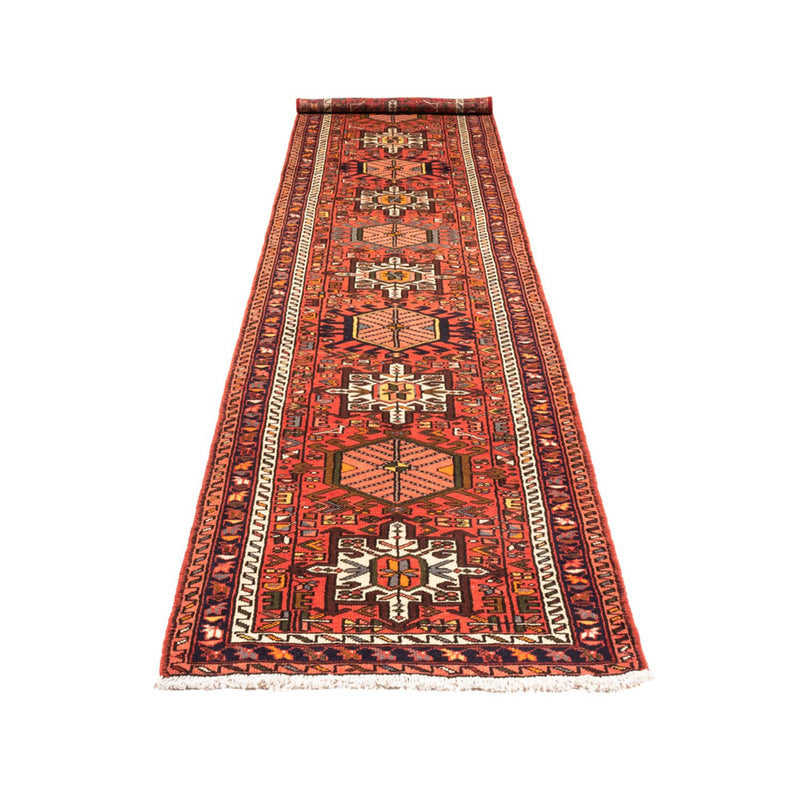 Alfombra de pasillo Alfombra persa - Nómada - 394 x 73 cm - rojo