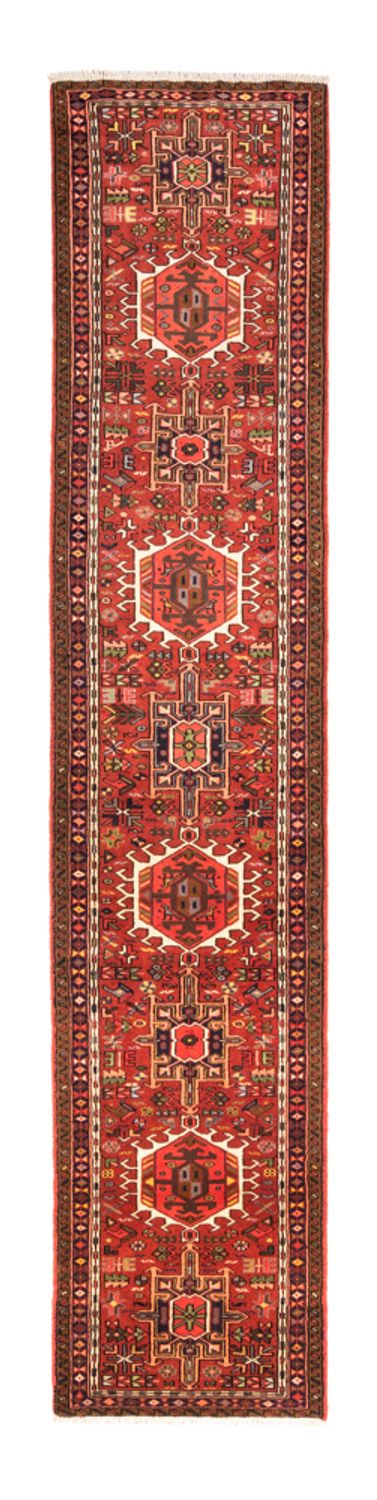 Alfombra de pasillo Alfombra persa - Nómada - 380 x 74 cm - rojo