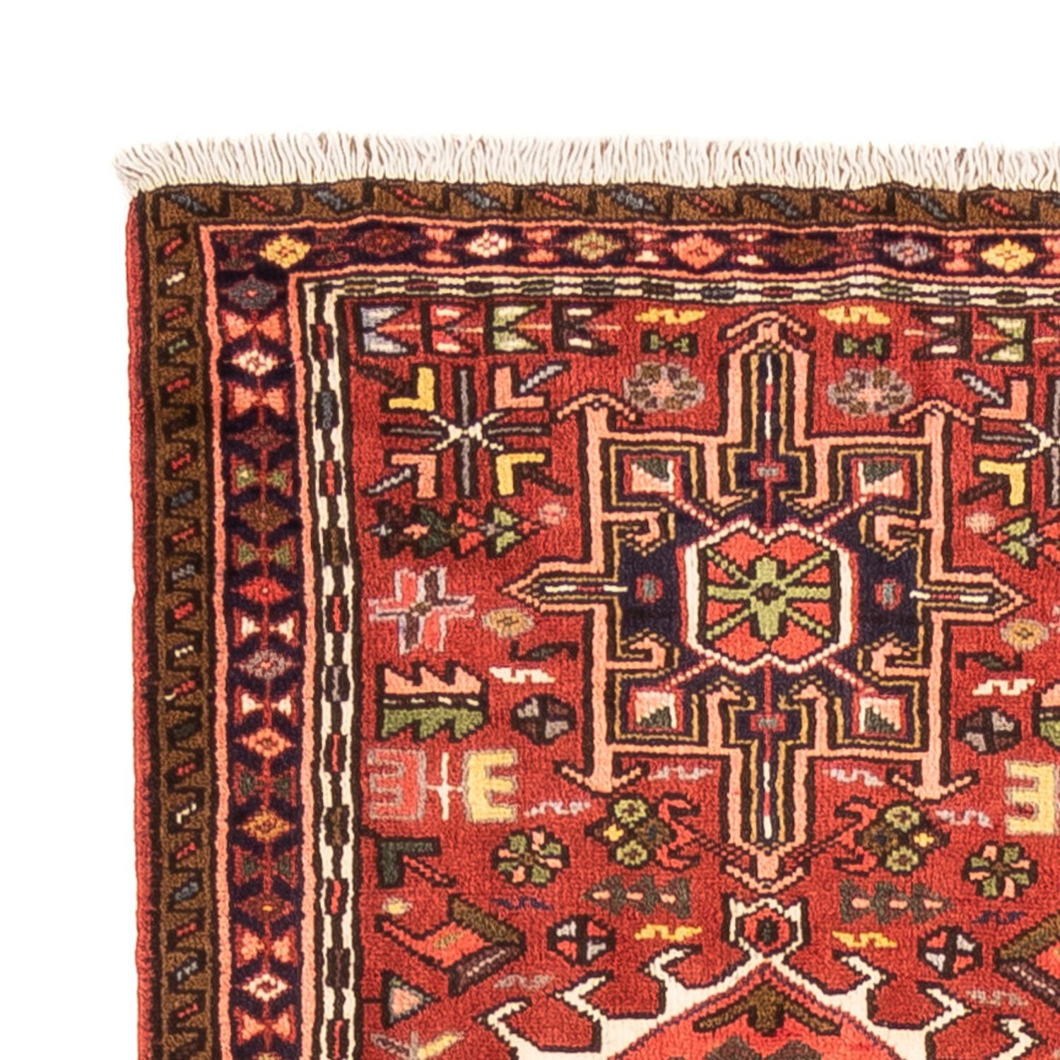 Alfombra de pasillo Alfombra persa - Nómada - 380 x 74 cm - rojo