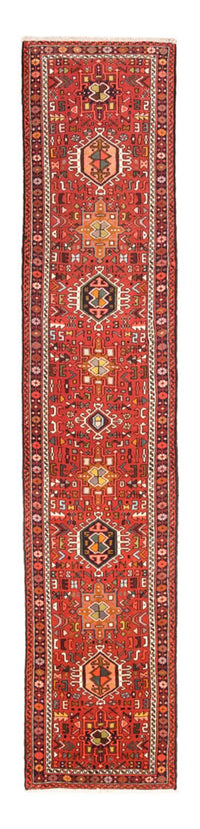 Alfombra de pasillo Alfombra persa - Nómada - 374 x 76 cm - rojo