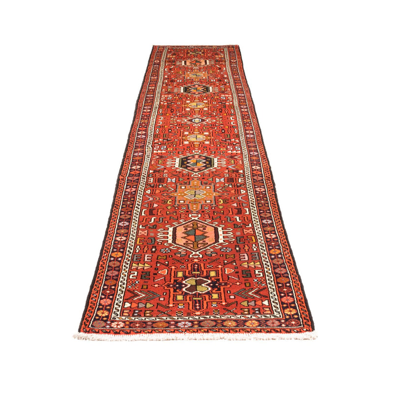 Alfombra de pasillo Alfombra persa - Nómada - 374 x 76 cm - rojo