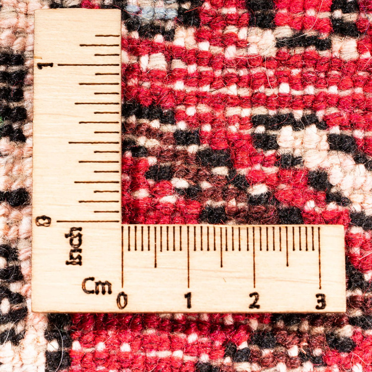 Alfombra de pasillo Alfombra persa - Nómada - 374 x 76 cm - rojo