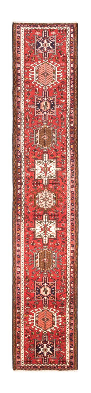 Alfombra de pasillo Alfombra persa - Nómada - 390 x 70 cm - rojo