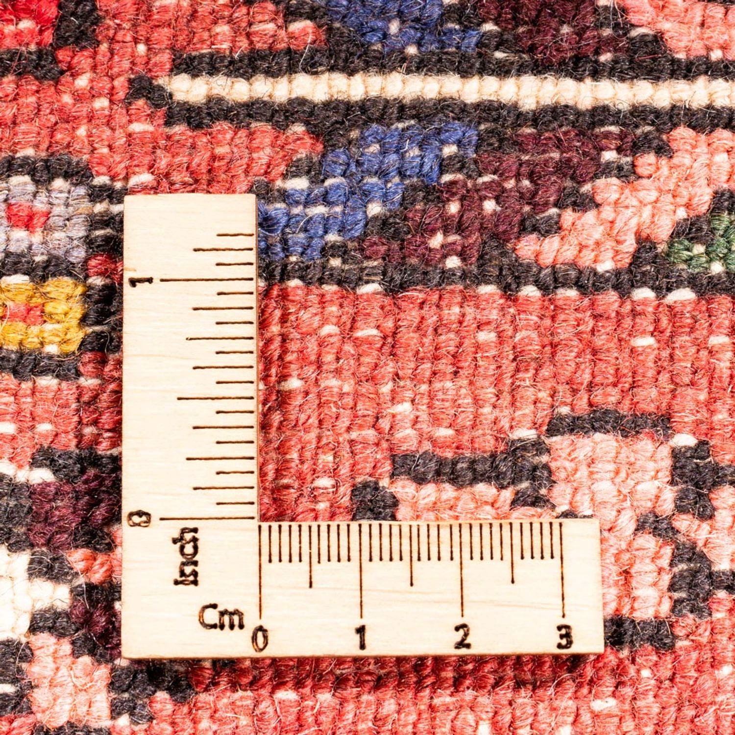 Alfombra de pasillo Alfombra persa - Nómada - 296 x 74 cm - rojo