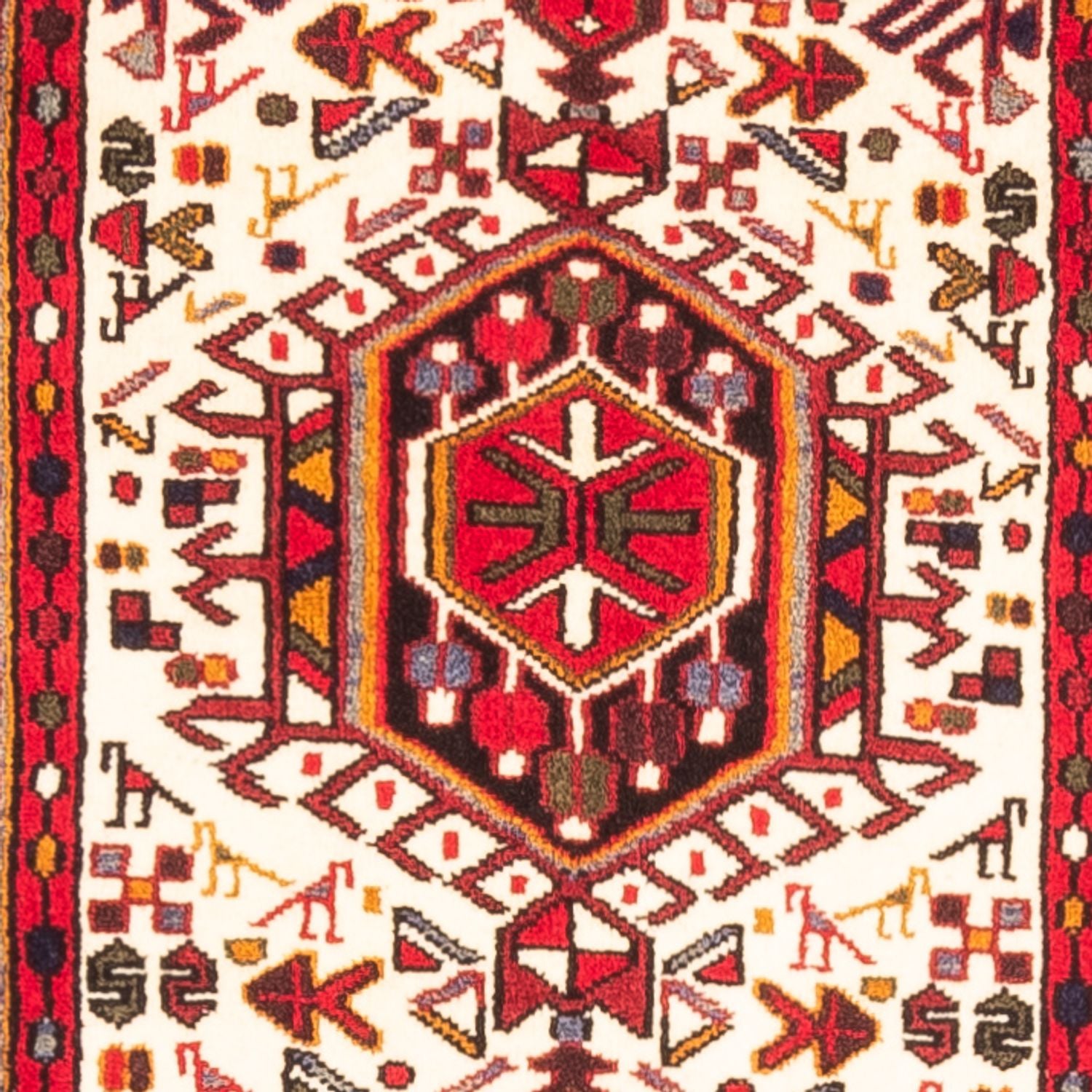 Alfombra de pasillo Alfombra persa - Nómada - 280 x 70 cm - beige
