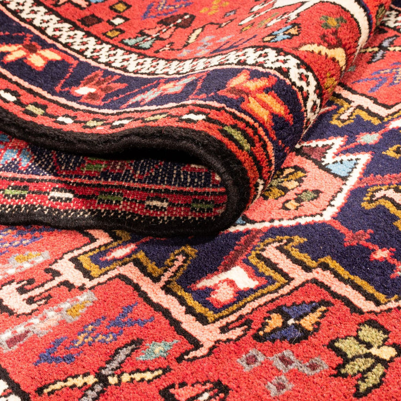 Alfombra de pasillo Alfombra persa - Nómada - 288 x 74 cm - rojo