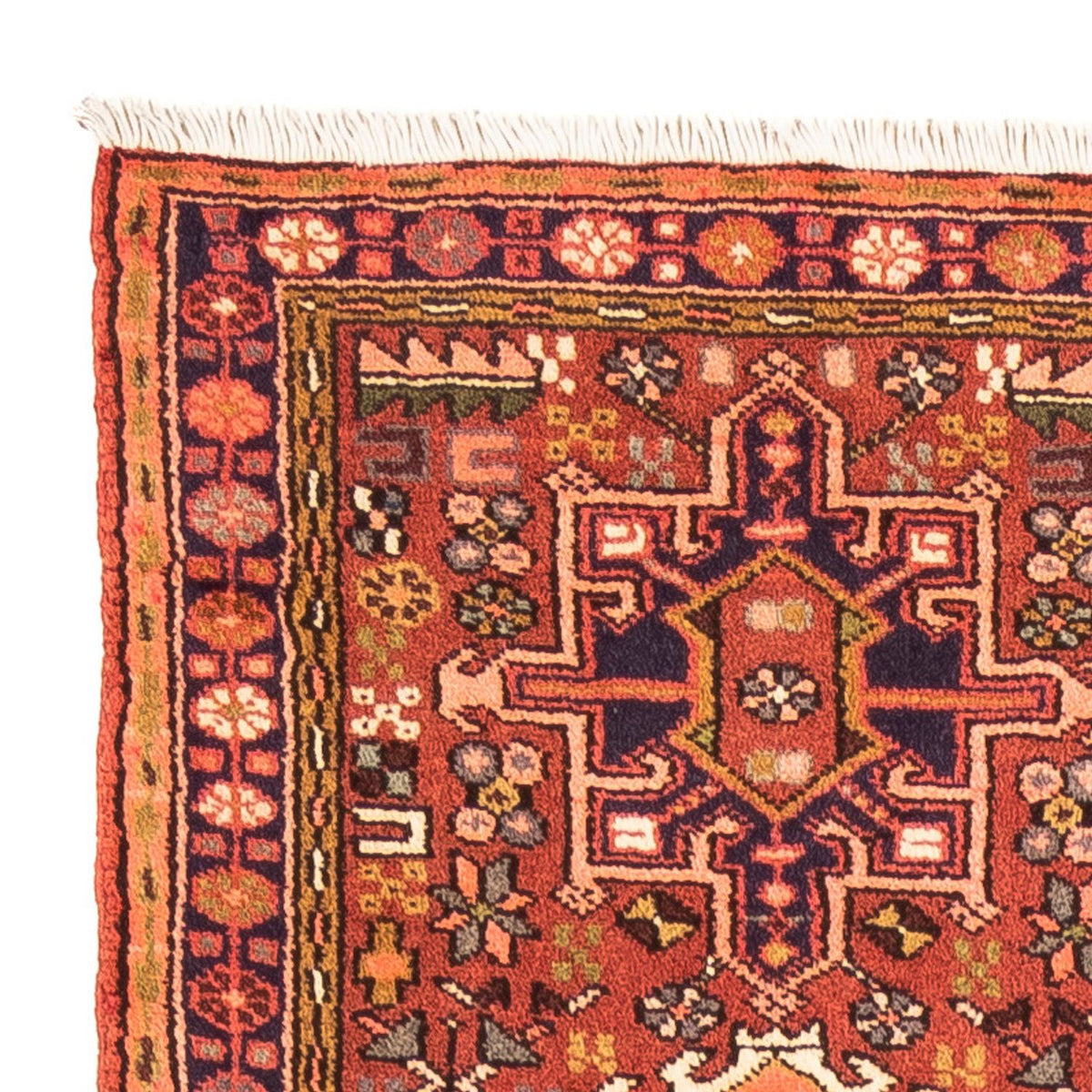 Alfombra de pasillo Alfombra persa - Nómada - 288 x 68 cm - rojo