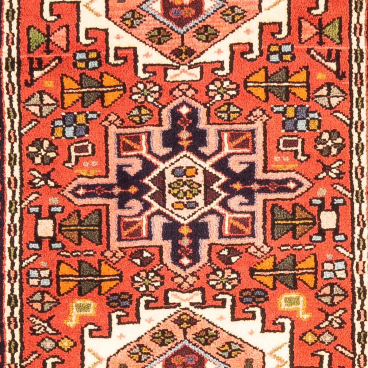 Alfombra de pasillo Alfombra persa - Nómada - 280 x 70 cm - rojo