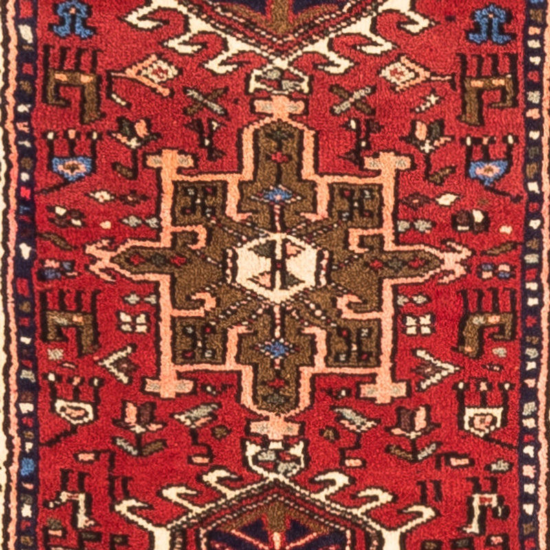 Alfombra de pasillo Alfombra persa - Nómada - 287 x 68 cm - rojo