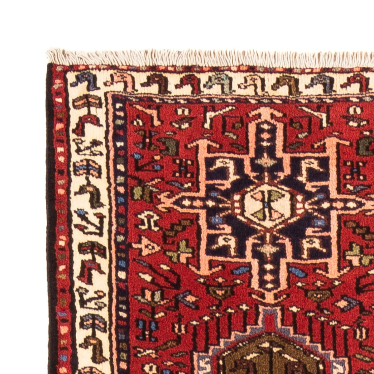 Alfombra de pasillo Alfombra persa - Nómada - 287 x 68 cm - rojo