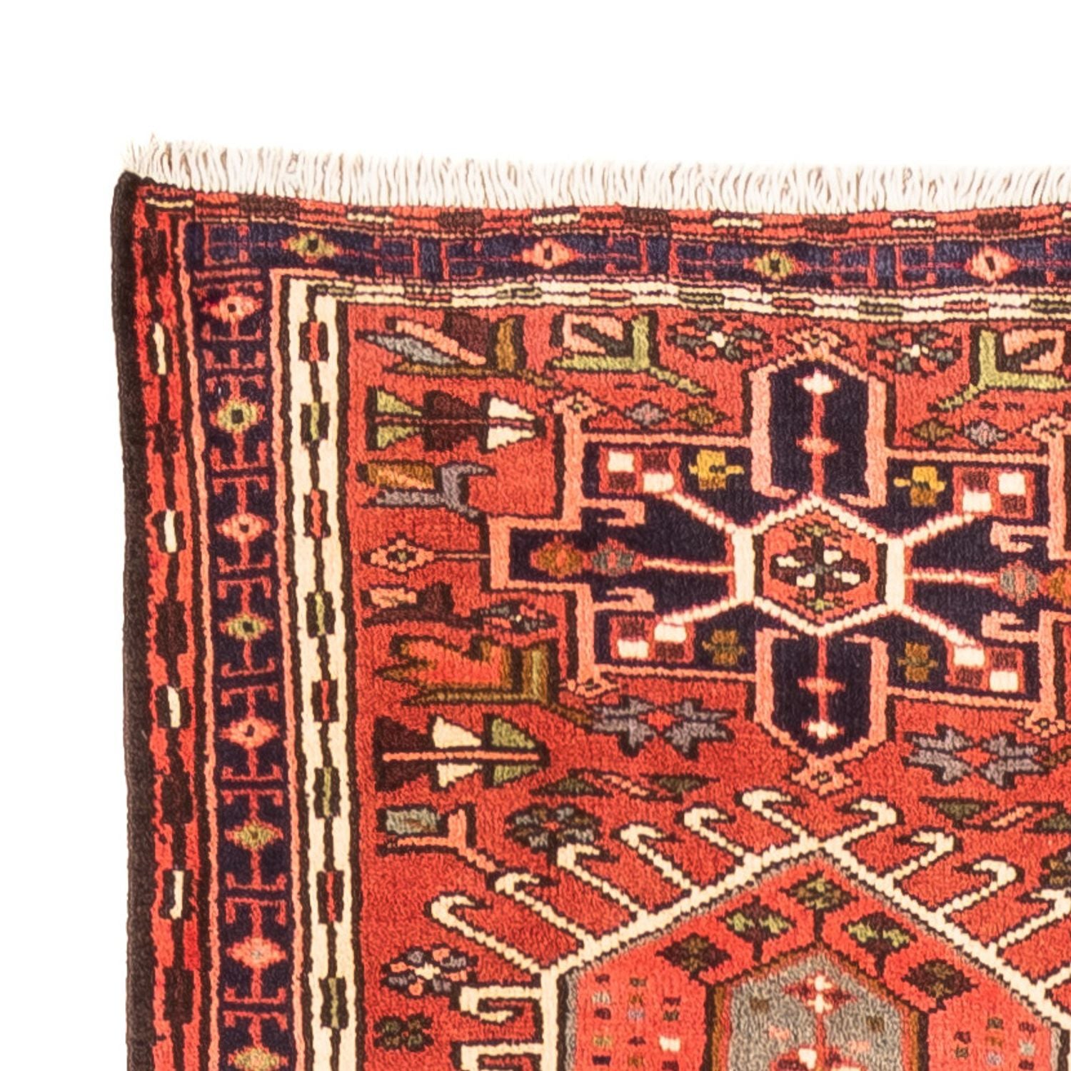Alfombra de pasillo Alfombra persa - Nómada - 303 x 65 cm - rojo