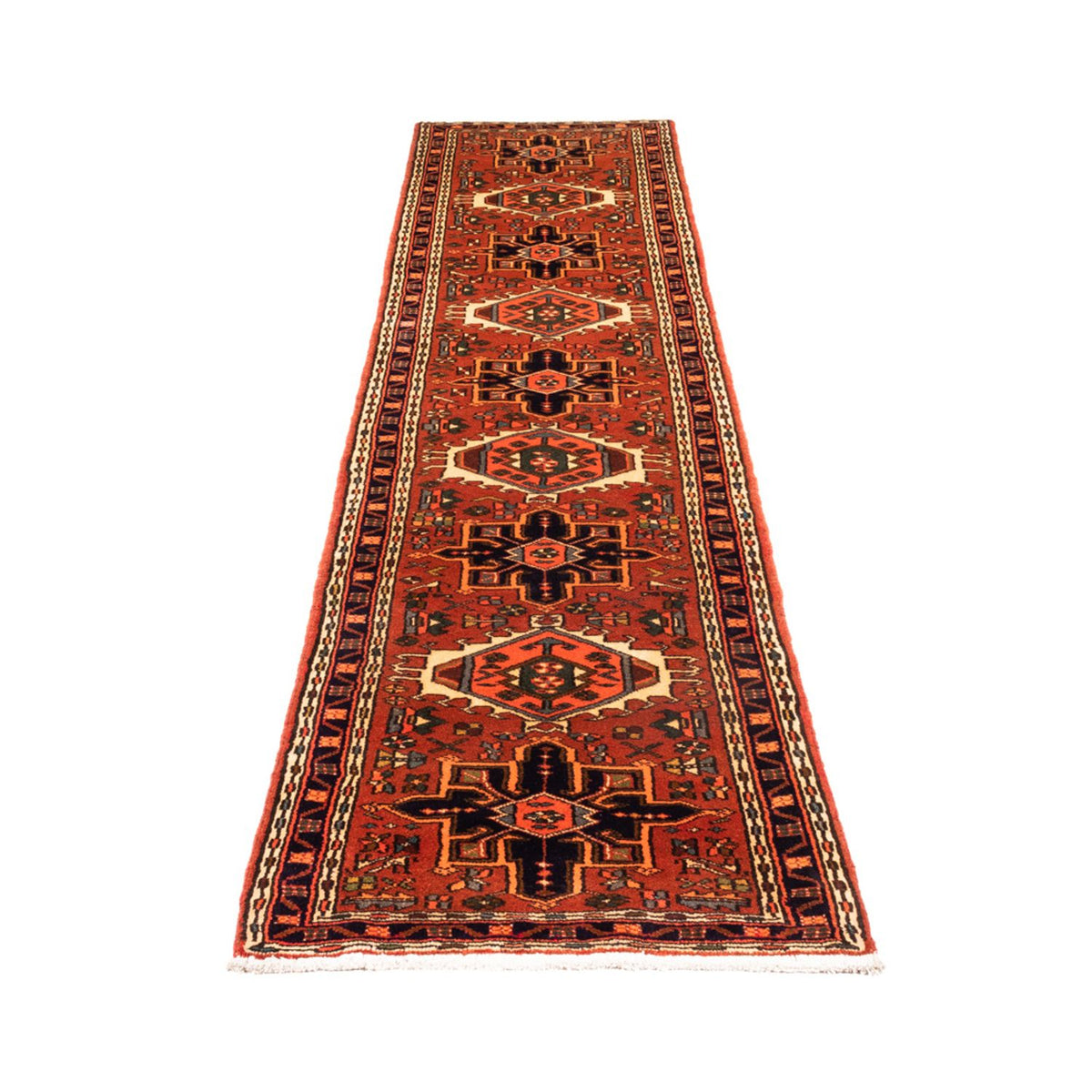 Alfombra de pasillo Alfombra persa - Nómada - 296 x 72 cm - rojo