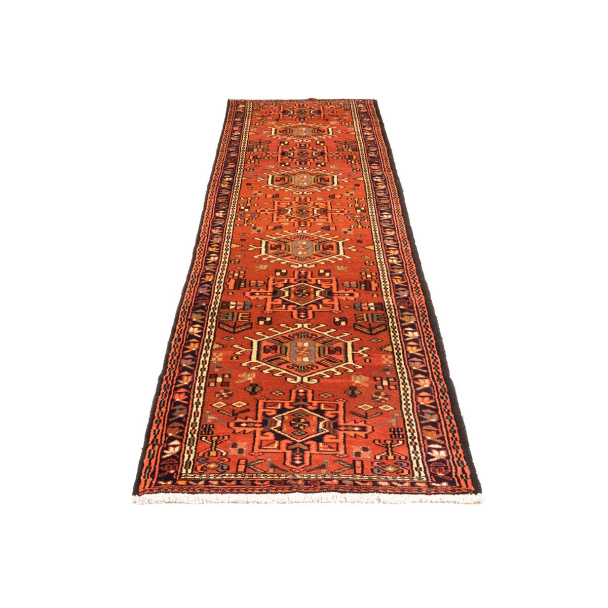 Alfombra de pasillo Alfombra persa - Nómada - 305 x 70 cm - rojo