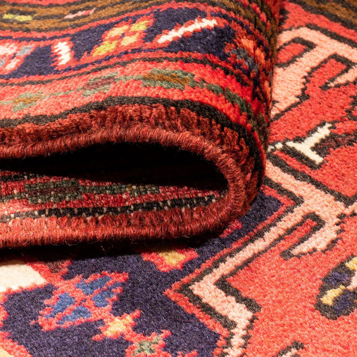Alfombra de pasillo Alfombra persa - Nómada - 280 x 70 cm - rojo