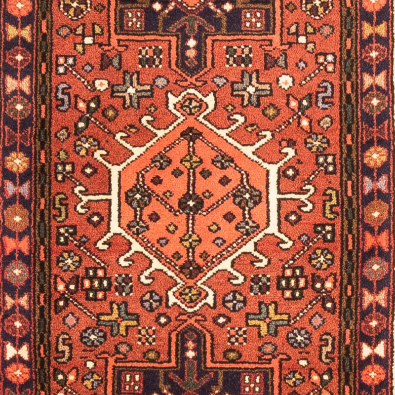Alfombra de pasillo Alfombra persa - Nómada - 282 x 68 cm - azul oscuro