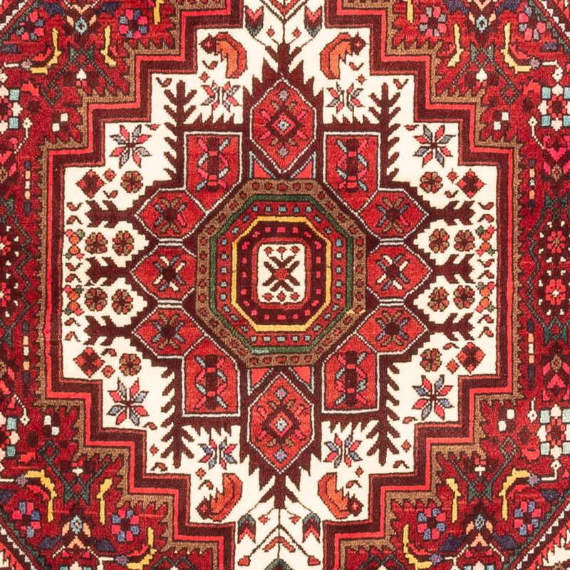 Alfombra persa - Nómada - 144 x 100 cm - rojo