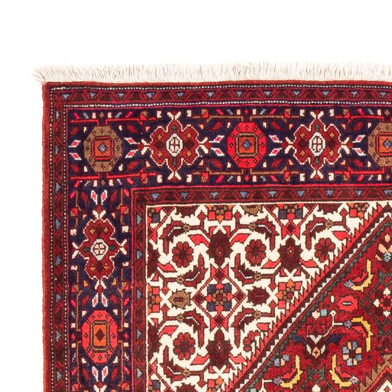 Alfombra persa - Nómada - 144 x 100 cm - rojo