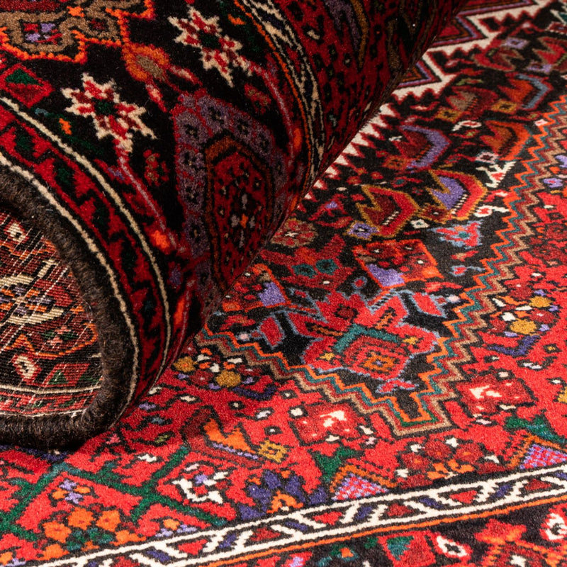 Alfombra persa - Nómada - 150 x 105 cm - rojo