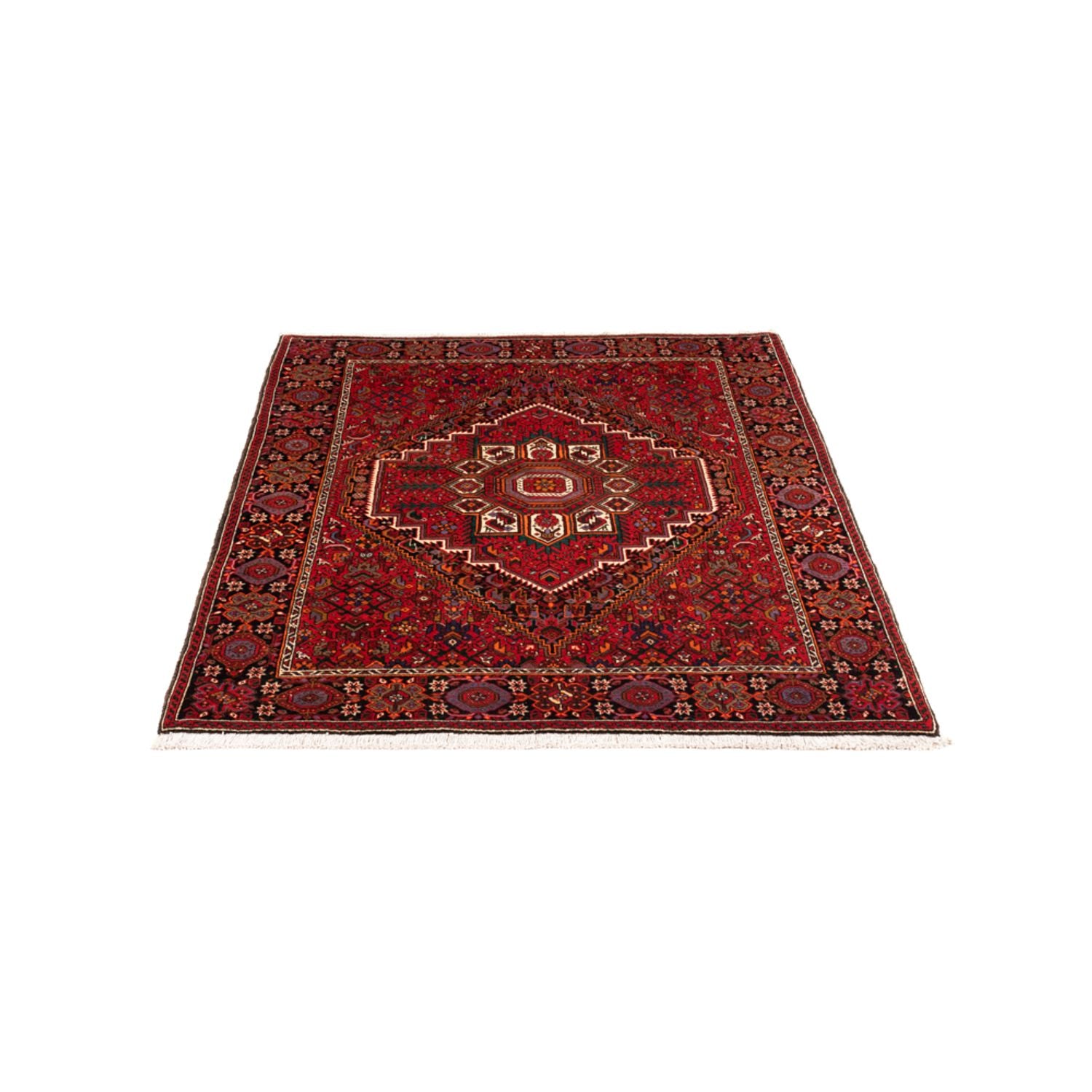 Alfombra persa - Nómada - 150 x 105 cm - rojo